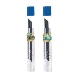 Pentel Hi-Polymer colored mechanical pencil leads in Red