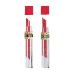 Pentel Hi-Polymer colored mechanical pencil leads in Red