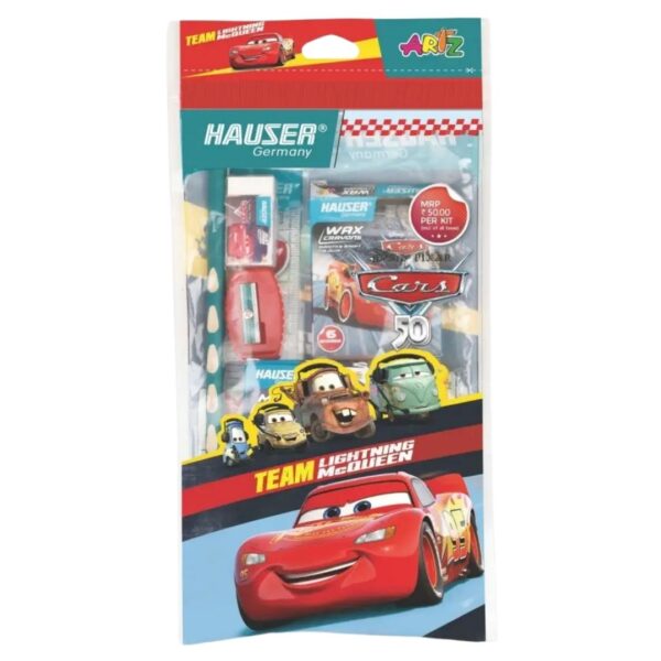 Hauser Artz Cars 50 Kit featuring Disney Pixar Cars branding.