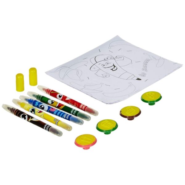 Close-up of the assorted jumbo barrels of the Luxor YumYum set.