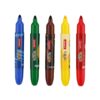 Close-up of the 5 different fruit-scented pens in the Luxor YumYum set.