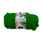 A 20g ball of Oswal Wool Yarn - Dark Green