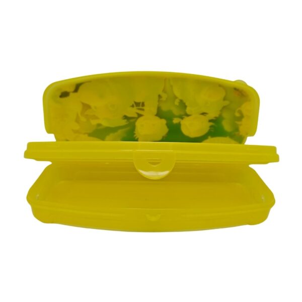 An open view showing the multi-level organizer tray inside the Junior box.